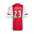 Camiseta de Fútbol AFC Ajax Steven Berghuis 23 Hombre Casa 2025-2026 Manga Corta