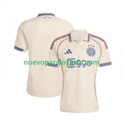 Camiseta de Fútbol AFC Ajax Hombre Tercera 2025-2026 Manga Corta