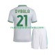 Camiseta de Fútbol AS Roma Dybala 21 Niño Tercera 2025-2026 Manga Corta
