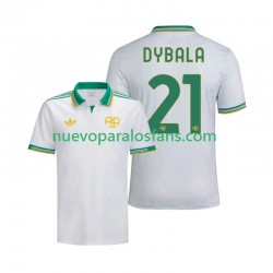 Camiseta de Fútbol AS Roma Dybala 21 Hombre Tercera 2025-2026 Manga Corta