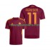 Camiseta de Fútbol AS Roma Evan Ferguson 11 Hombre Casa 2025-2026 Manga Corta