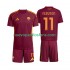 Camiseta de Fútbol AS Roma Evan Ferguson 11 Niño Casa 2025-2026 Manga Corta