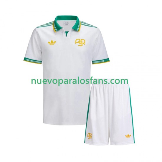 Camiseta de Fútbol AS Roma Niño Tercera 2025-2026 Manga Corta