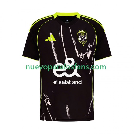 Camiseta de Fútbol Al Ahly SC Hombre Exterior 2025-2026 Manga Corta