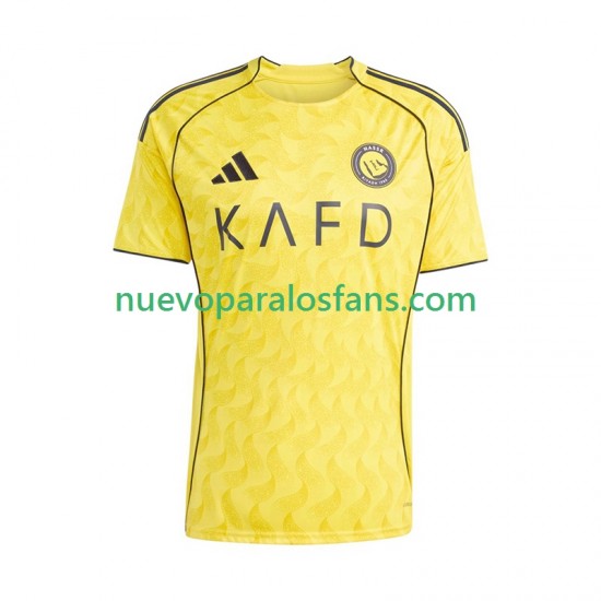 Camiseta de Fútbol Al Nassr Hombre Casa 2025-2026 Manga Corta