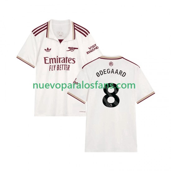Camiseta de Fútbol Arsenal Martin Odegaard 8 Hombre Tercera 2025-2026 Manga Corta