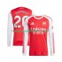 Camiseta de Fútbol Arsenal Noni Madueke 20 Hombre Casa 2025-2026 Manga Larga