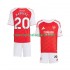 Camiseta de Fútbol Arsenal Noni Madueke 20 Niño Casa 2025-2026 Manga Corta