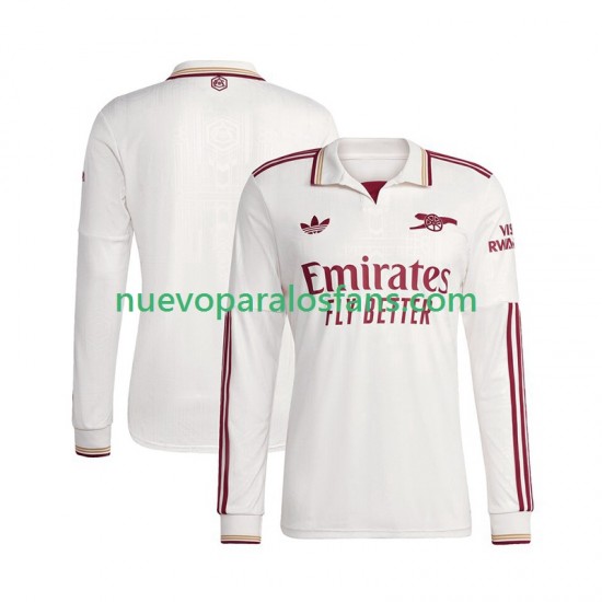 Camiseta de Fútbol Arsenal Hombre Tercera 2025-2026 Manga Larga