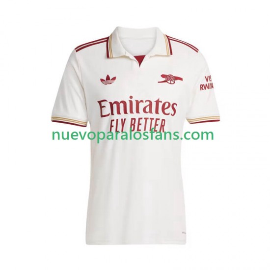 Camiseta de Fútbol Arsenal Hombre Tercera 2025-2026 Manga Corta