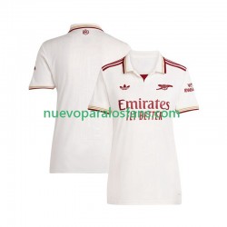 Camiseta de Fútbol Arsenal Mujer Tercera 2025-2026 Manga Corta