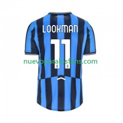 Camiseta de Fútbol Atalanta Ademola Lookman 11 Hombre Casa 2025-2026 Manga Corta