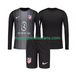 Camiseta de Fútbol Atlético Madrid Portero Niño Exterior 2025-2026 Manga Larga