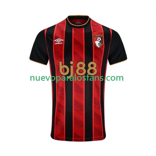 Camiseta de Fútbol BOURNEMOUTH Hombre Casa 2025-2026 Manga Corta