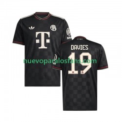 Camiseta de Fútbol Bayern de Múnich Alphonso Davies 19 Hombre Tercera 2025-2026 Manga Corta