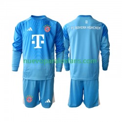 Camiseta de Fútbol Bayern de Múnich Portero Niño Tercera 2025-2026 Manga Larga