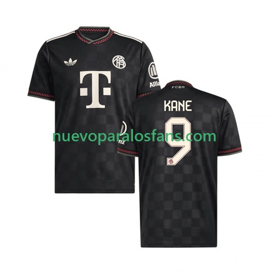 Camiseta de Fútbol Bayern de Múnich Harry Kane 9 Hombre Tercera 2025-2026 Manga Corta