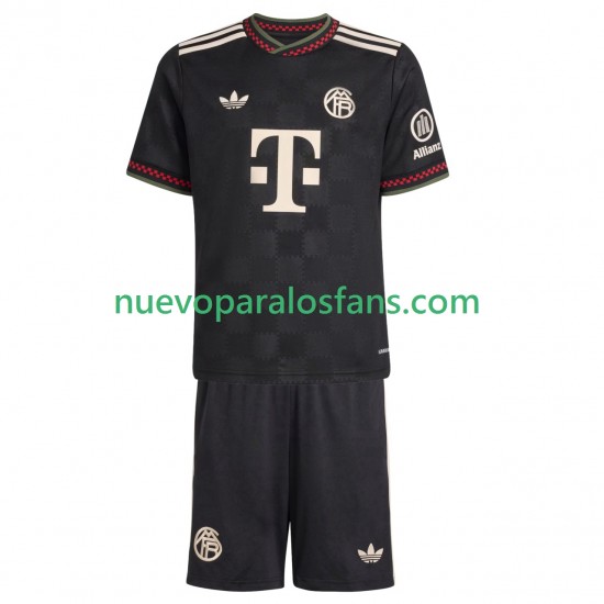 Camiseta de Fútbol Bayern de Múnich Niño Tercera 2025-2026 Manga Corta