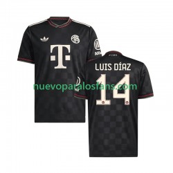 Camiseta de Fútbol Bayern de Múnich Luis Diaz 14 Hombre Tercera 2025-2026 Manga Corta
