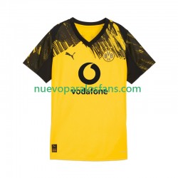 Camiseta de Fútbol Borussia Dortmund Hombre Casa 2025-2026 Manga Corta
