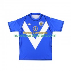 Camiseta de Fútbol Brescia Calcio 2003 Retro Hombre Casa 2004 Manga Corta