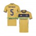 Camiseta de Fútbol CA Boca Juniors Rodrigo Battaglia 5 Hombre Exterior 2025-2026 Manga Corta