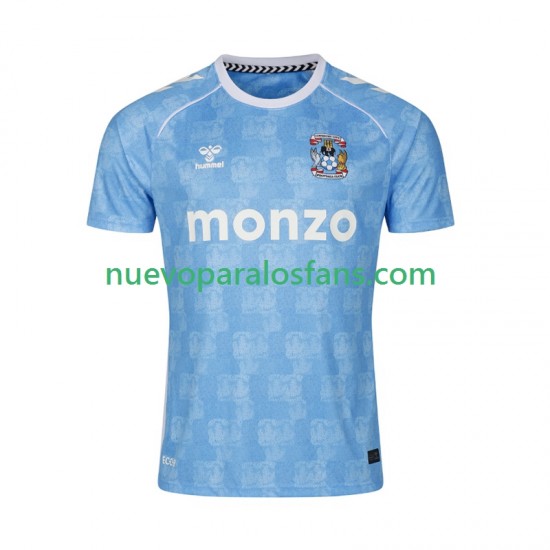 Camiseta de Fútbol COVENTRY CITY Hombre Casa 2025-2026 Manga Corta