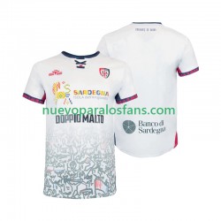 Camiseta de Fútbol Cagliari Hombre Exterior 2025-2026 Manga Corta