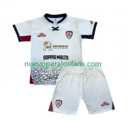 Camiseta de Fútbol Cagliari Niño Exterior 2025-2026 Manga Corta