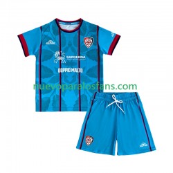 Camiseta de Fútbol Cagliari Niño Tercera 2025-2026 Manga Corta
