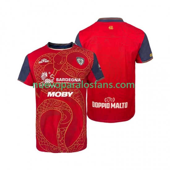 Camiseta de Fútbol Cagliari Special Hombre Casa 2025-2026 Manga Corta