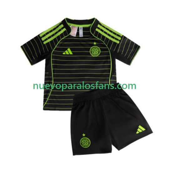 Camiseta de Fútbol Celtic FC Niño Exterior 2025-2026 Manga Corta