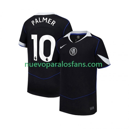 Camiseta de Fútbol Chelsea Cole Palmer 10 Hombre Tercera 2025-2026 Manga Corta