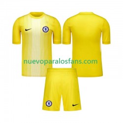 Camiseta de Fútbol Chelsea Portero Niño Tercera 2025-2026 Manga Corta
