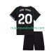 Camiseta de Fútbol Chelsea Joao Pedro 20 Niño Tercera 2025-2026 Manga Corta