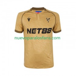 Camiseta de Fútbol Crystal Palace Hombre Exterior 2025-2026 Manga Corta
