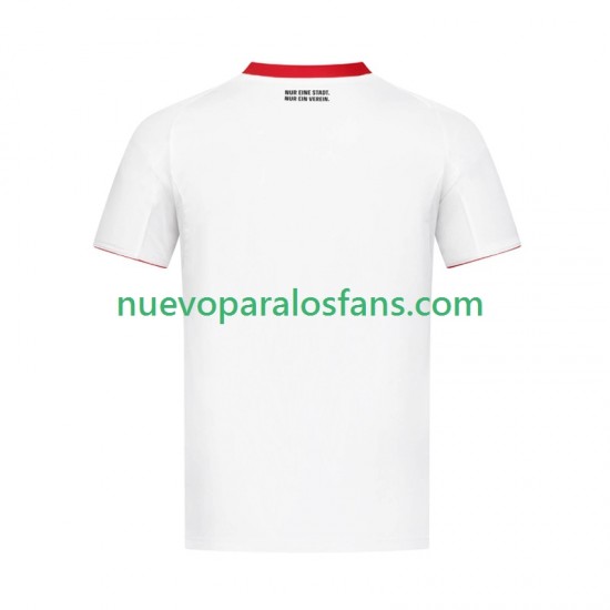 Camiseta de Fútbol Eintracht Frankfurt Hombre Exterior 2024-2025 Manga Corta