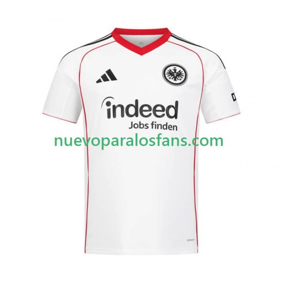 Camiseta de Fútbol Eintracht Frankfurt Hombre Exterior 2025-2026 Manga Corta