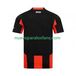 Camiseta de Fútbol Eintracht Frankfurt Hombre Casa 2024-2025 Manga Corta
