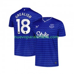 Camiseta de Fútbol Everton Jack Grealish 18 Hombre Casa 2025-2026 Manga Corta