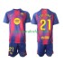 Camiseta de Fútbol FC Barcelona Frenkie de Jong 21 Niño Casa 2025-2026 Manga Corta