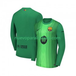 Camiseta de Fútbol FC Barcelona Portero Hombre Casa 2025-2026 Manga Larga