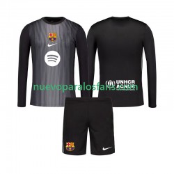 Camiseta de Fútbol FC Barcelona Portero Niño Tercera 2025-2026 Manga Larga