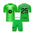Camiseta de Fútbol FC Barcelona Szczesny 25 Portero Niño Casa 2025-2026 Manga Corta