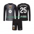 Camiseta de Fútbol FC Barcelona Szczesny 25 Portero Niño Tercera 2025-2026 Manga Larga