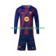 Camiseta de Fútbol FC Barcelona Niño Casa 2025-2026 Manga Larga