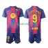 Camiseta de Fútbol FC Barcelona Robert Lewandowski 9 Niño Casa 2025-2026 Manga Corta