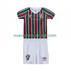Camiseta de Fútbol Fluminense Niño Casa 2025-2026 Manga Corta