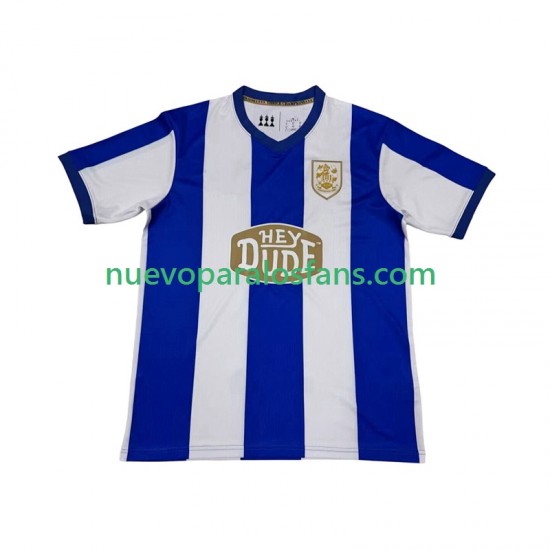 Camiseta de Fútbol Huddersfield Hombre Casa 2025-2026 Manga Corta