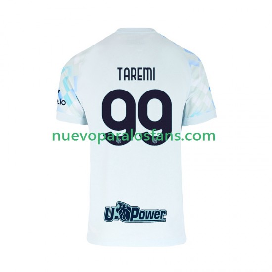 Camiseta de Fútbol Inter Milan Mehdi Taremi 99 Hombre Exterior 2025-2026 Manga Corta